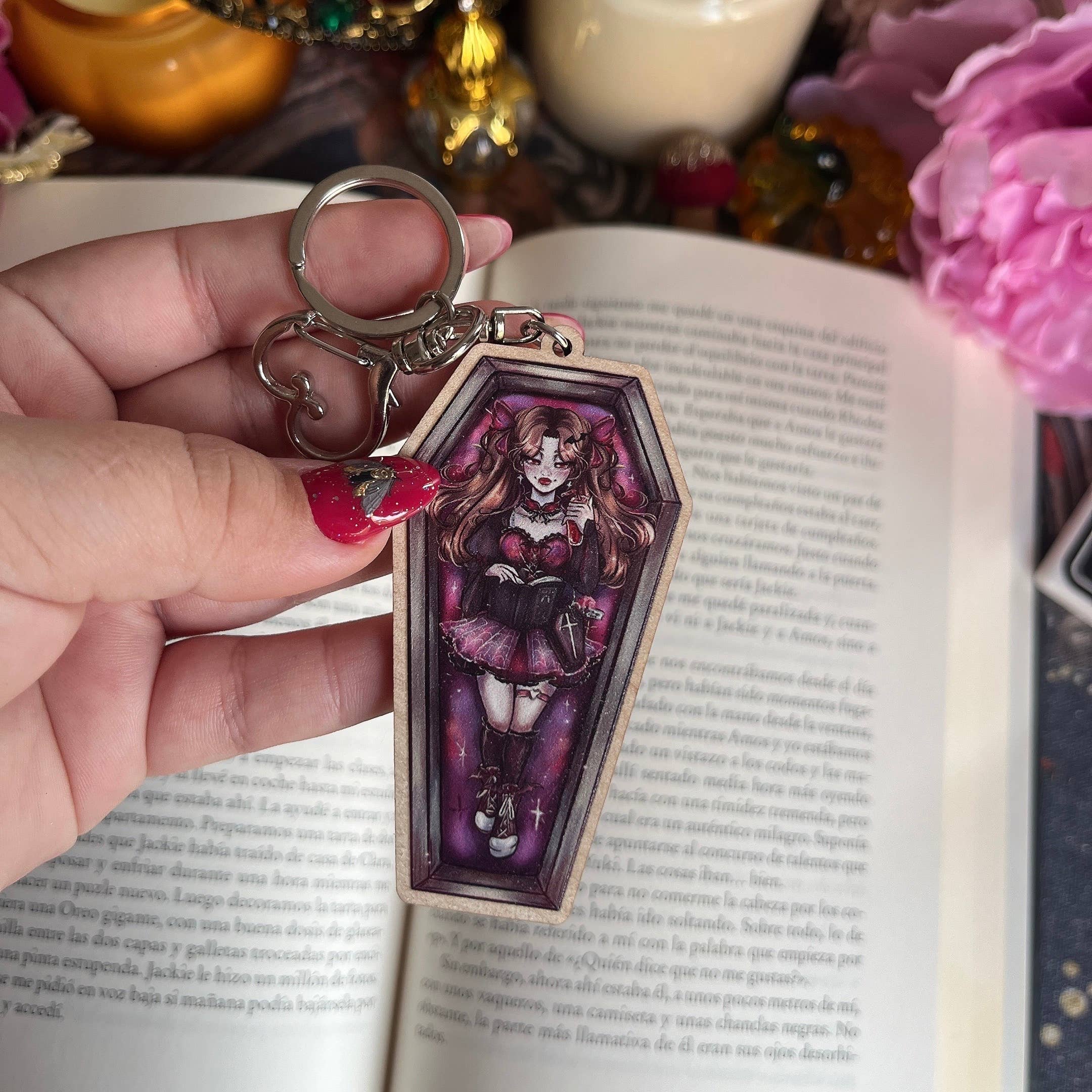 Alsace’s Art - Wholesale Magnet - Carmilla Grim And Mistery Thorn Halloween Collection1