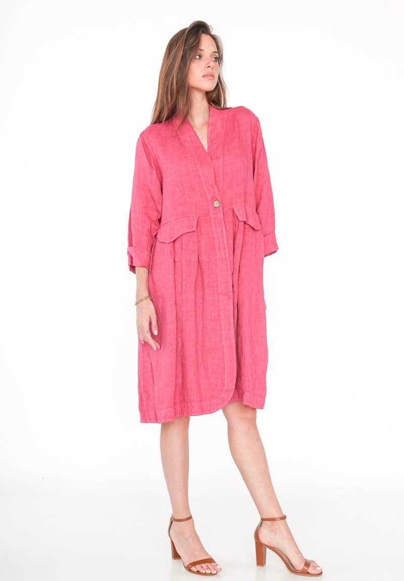 LINEN & COTTON HOUSE - Wholesale Jacket - Women's - 1142 SPRING SUMMER CLOTHING LINEN JACKET56