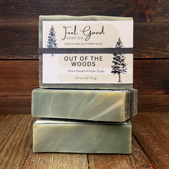 Feel Good Market - Wholesale Bar Soap - Out of the Woods Organic Coconut Milk Soap 0
