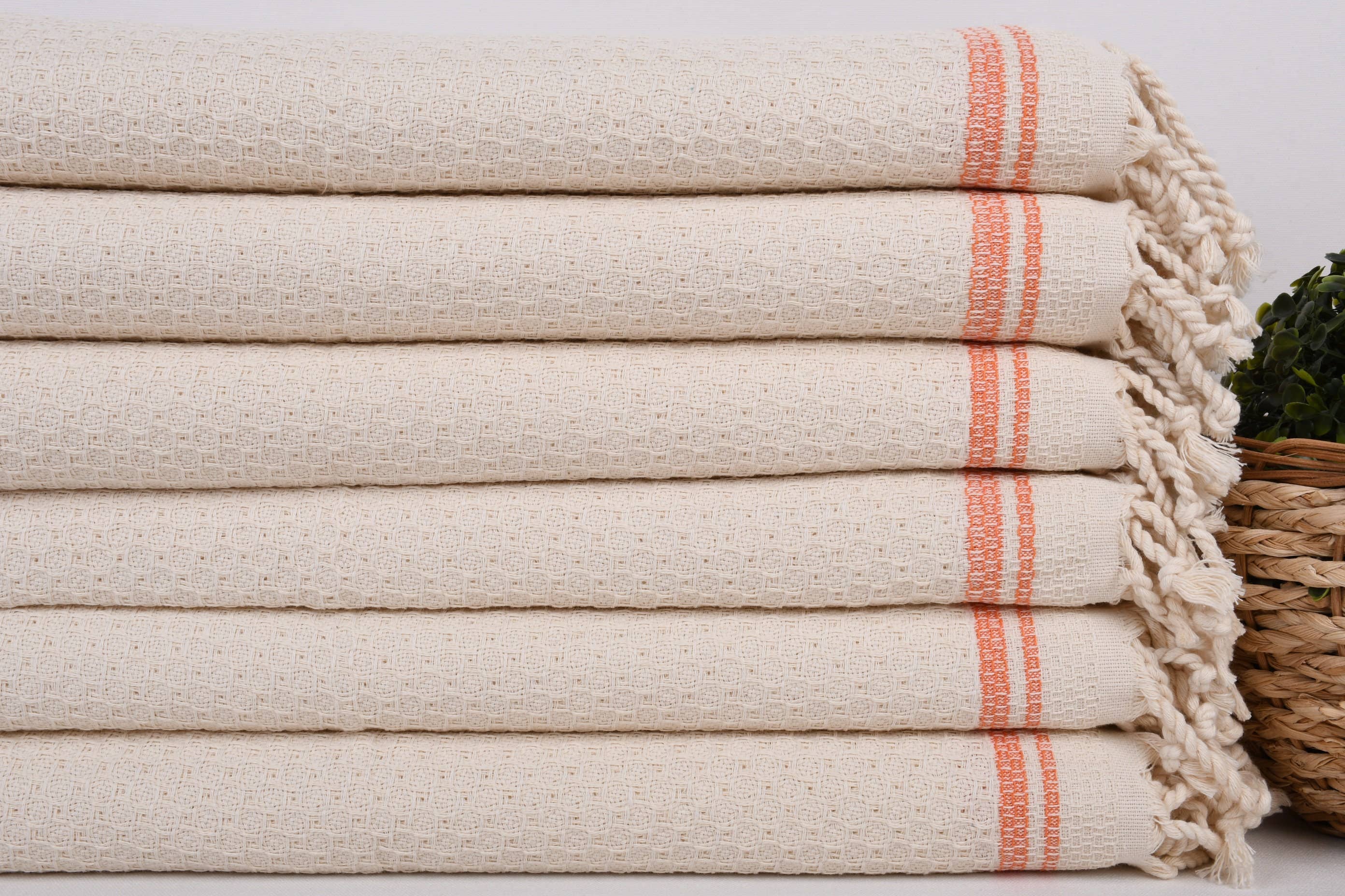 Organic Turkish Towels - Wholesale Hand Towel - Hanging Kitchen Hand Towel, Monogram Hand Towel2