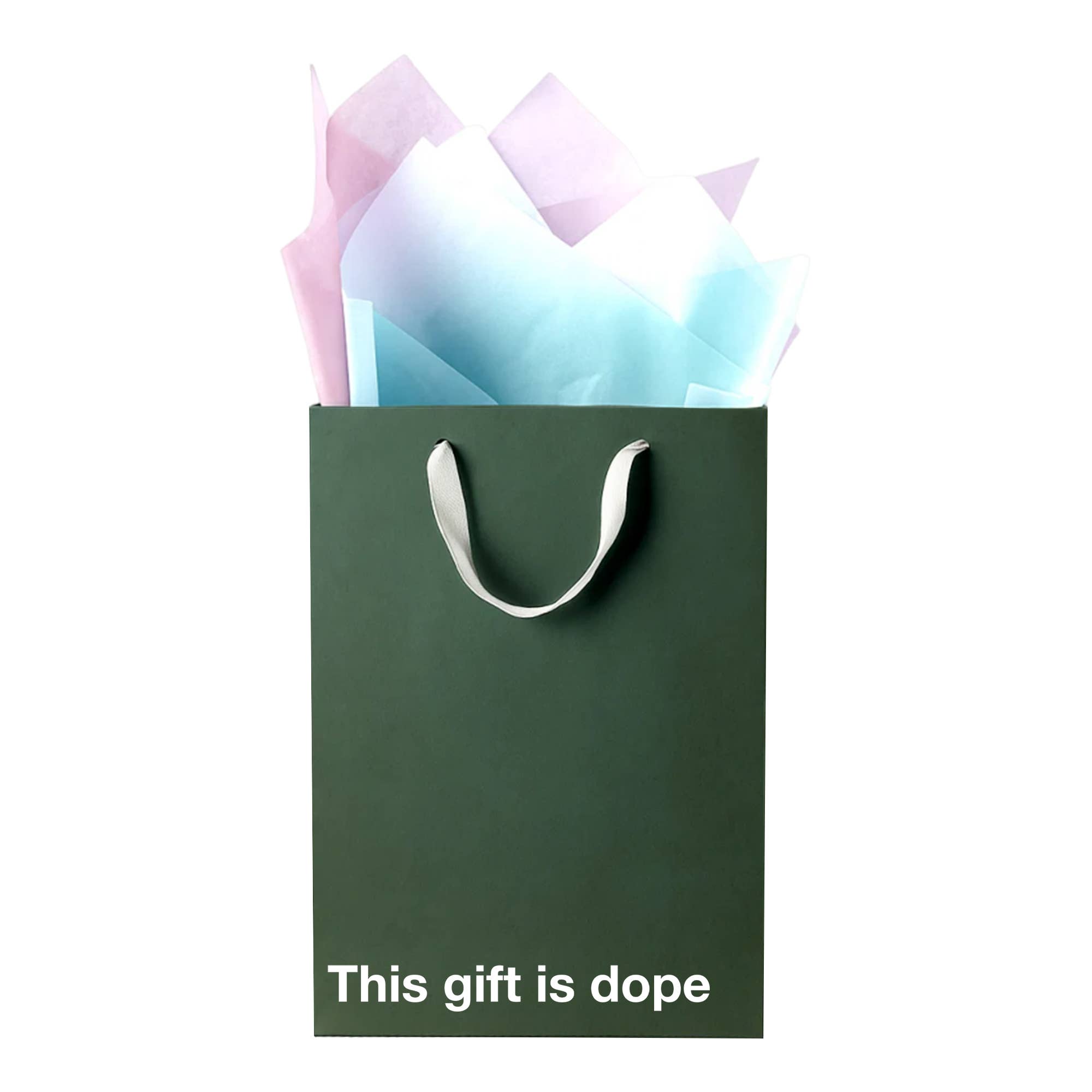 MilkToast Brands - Wholesale Gift Bag - "This gift is dope" Funny Stoner Gift Bag4