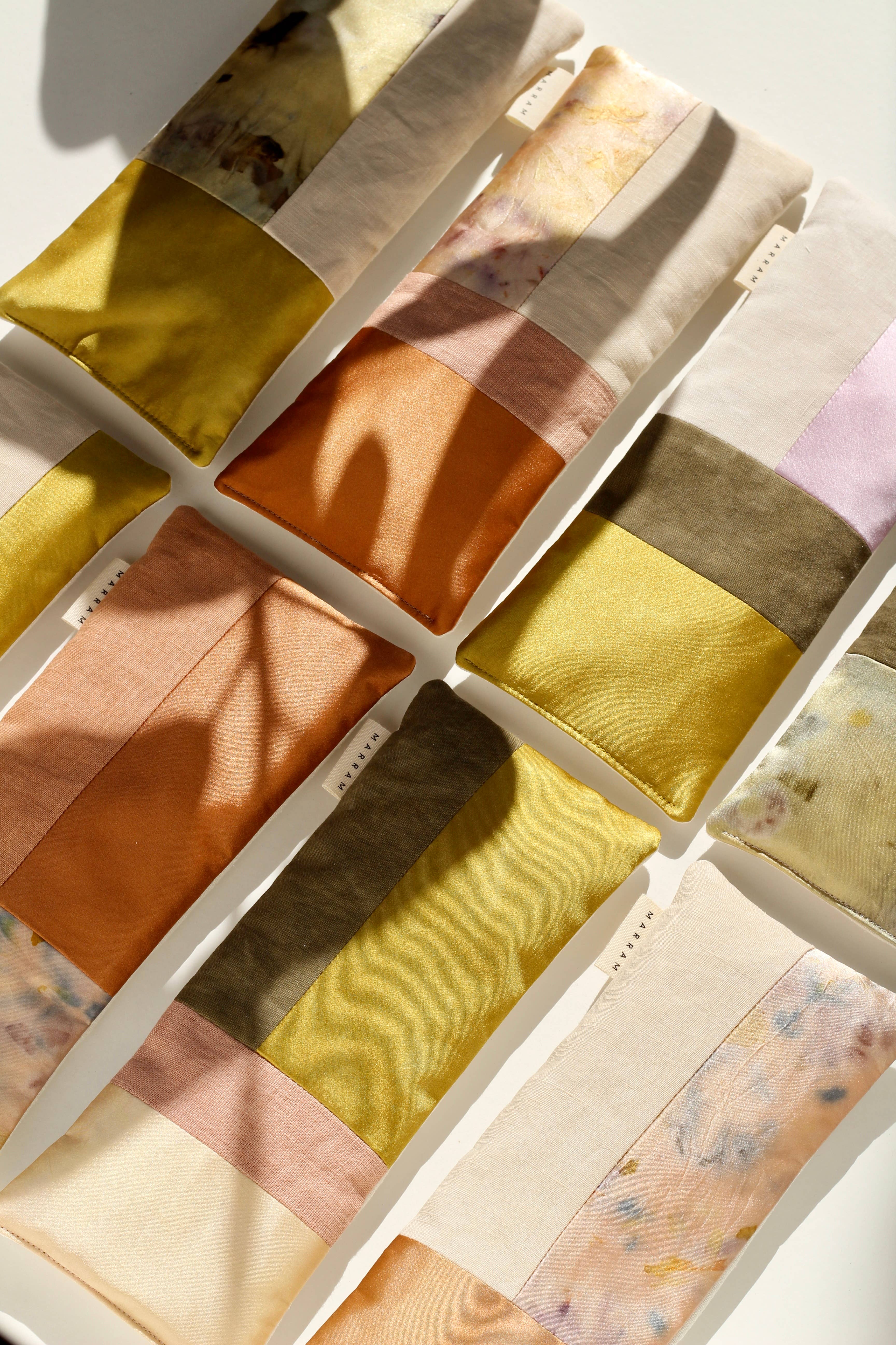 Marram – Almofada de spa/terapia por atacado – Almofada de Aromaterapia - Naturalmente Tinturado - Patchwork2