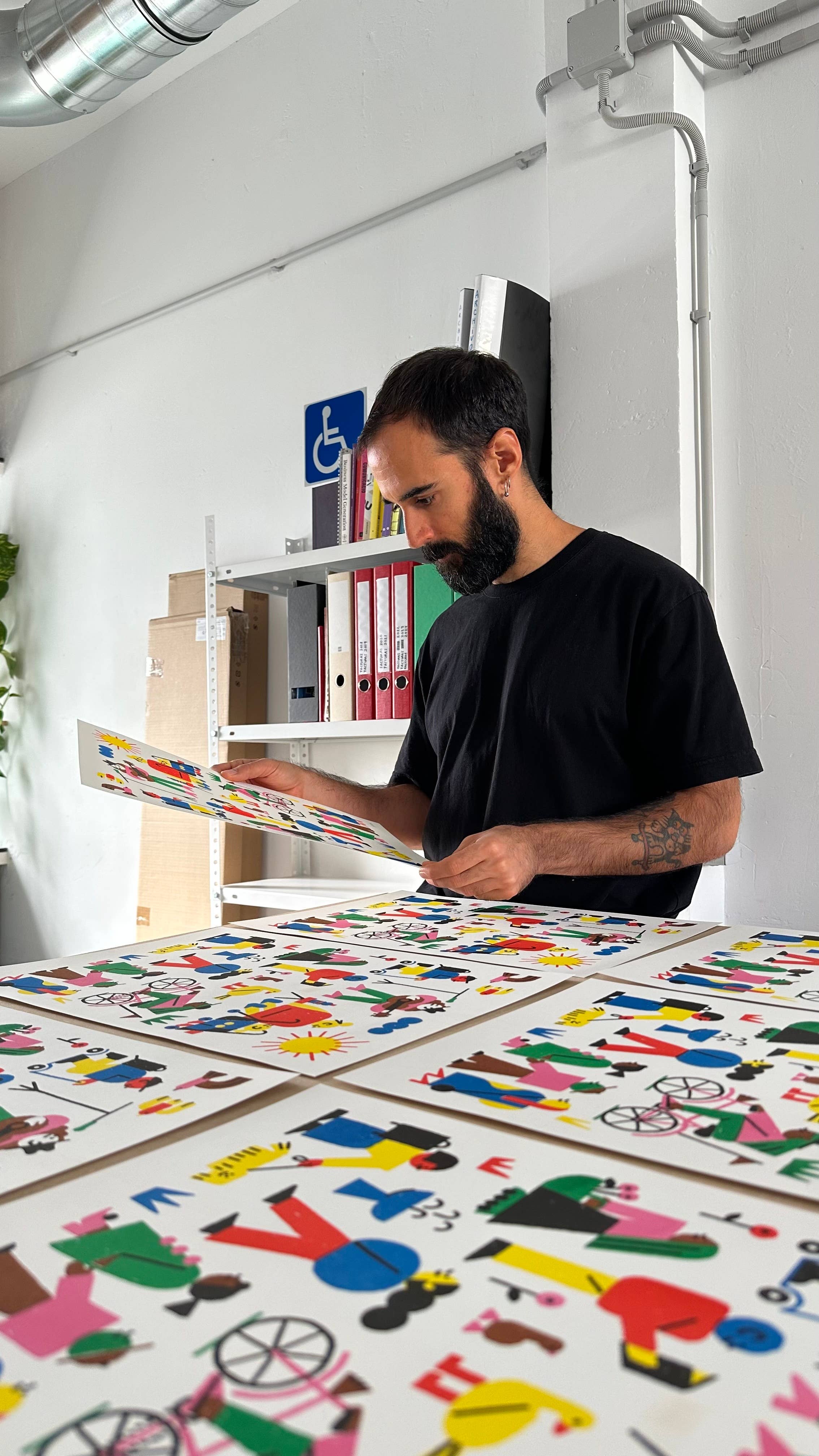 RODA - Wholesale Art Print - Sunday in the Park Riso Print1