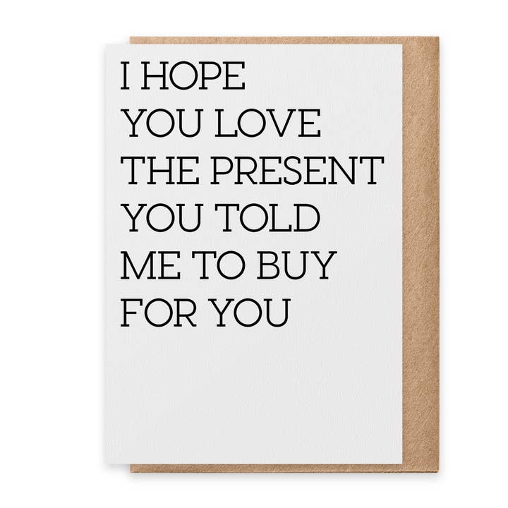 Regalo - Tarjeta de felicitación para venta al por mayor de Paisley & Parsley