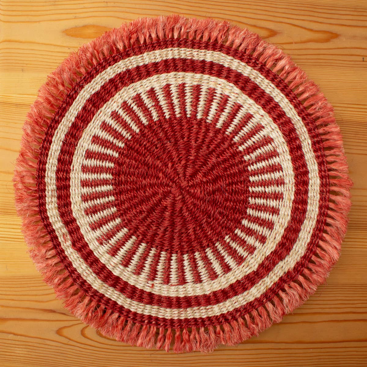 AARVEN – wholesale Placemat – Handwoven Sisal Circle Table mat/Placemat 3