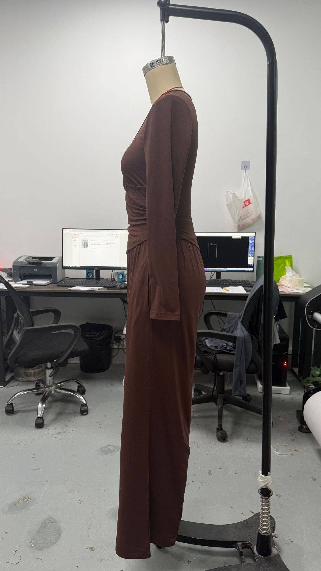 Marayn - Wholesale Top & Pant Set (NOT Loungewear) - Women's - 2025 Autumn Europe America Womens WideLeg Suit34