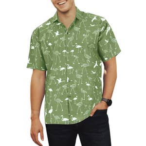 Wholesale Men's Gator Flavor Hawaiian Shirt for your store - Faire