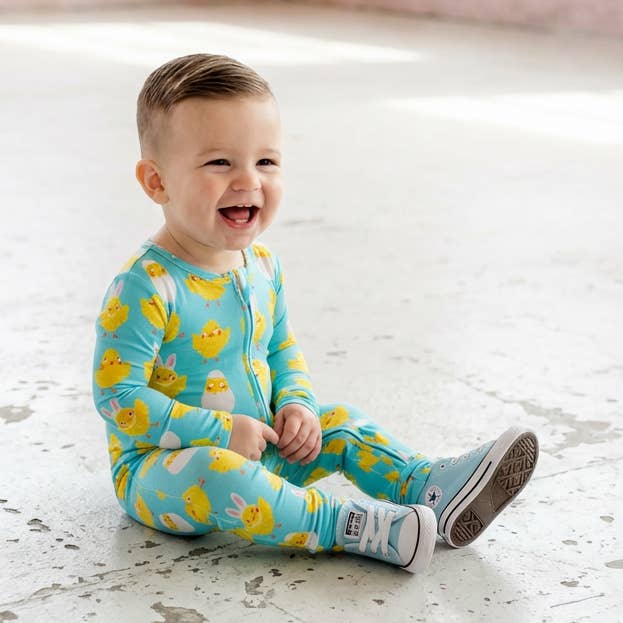 Påskkycklingar Omvandlingsbar Sparkdräkt för wholesale av Dreamiere