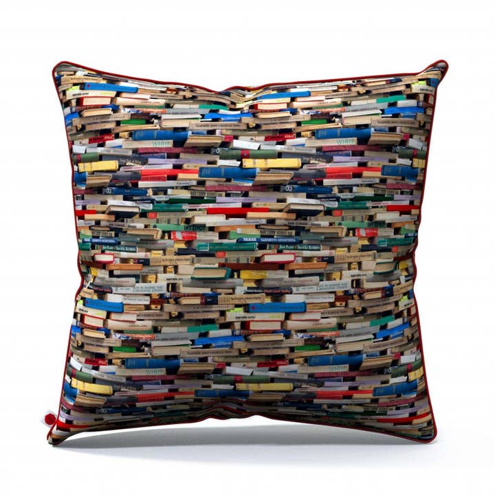 Czech my books pillow 50 x 50 cm for wholesale by Wolff Blitz Interior