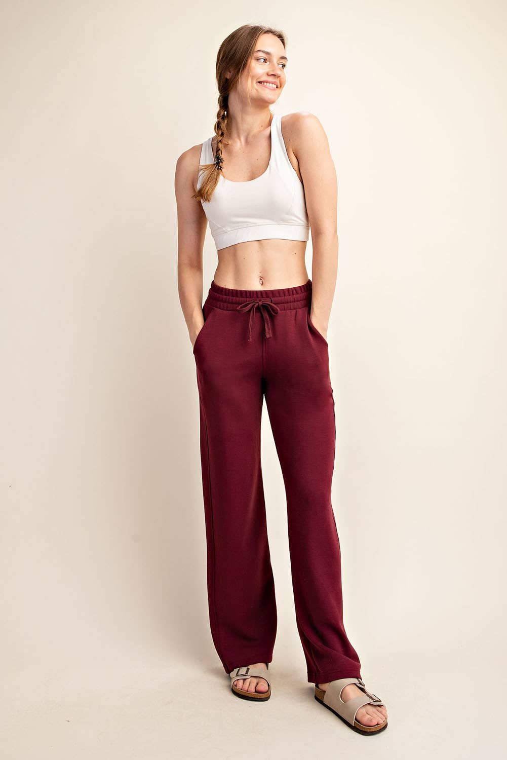Rae Mode - Wholesale Pants - Women's - MODAL SCUBA STRAIGHT PANT38
