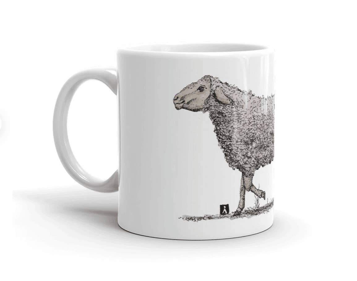 Bellavance Ink - Wholesale Coffee Mug - Coffee Mug With Sheep Losing Her Wool