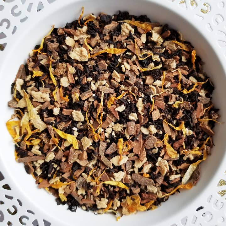 Cookie Tea, Black Tea, Cinnamon Sugar, Snickerdoodles for wholesale by Dessert by Deb