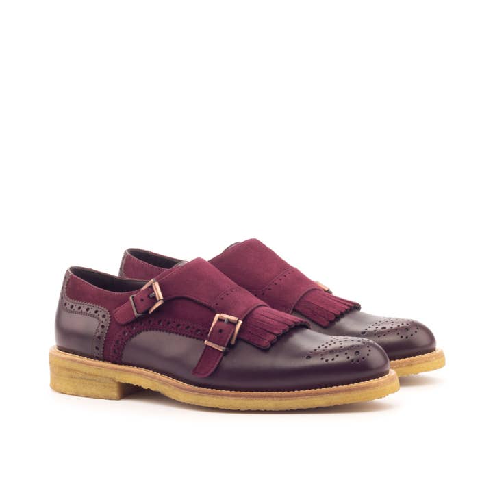 Damen Kiltie Monk Strap für den Großhandel von The Boot Store