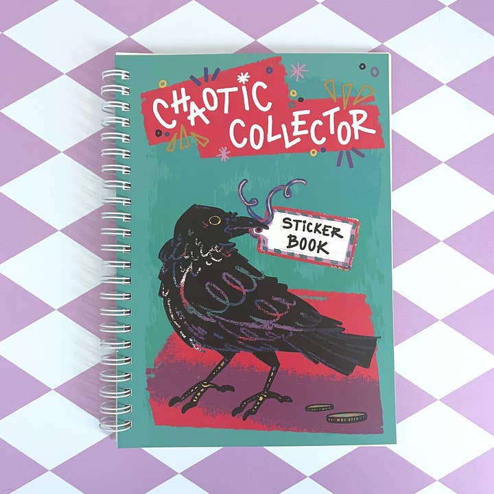 Beeftopia - Wholesale Notebook - Chaotic Collector Reusable Sticker Book 0