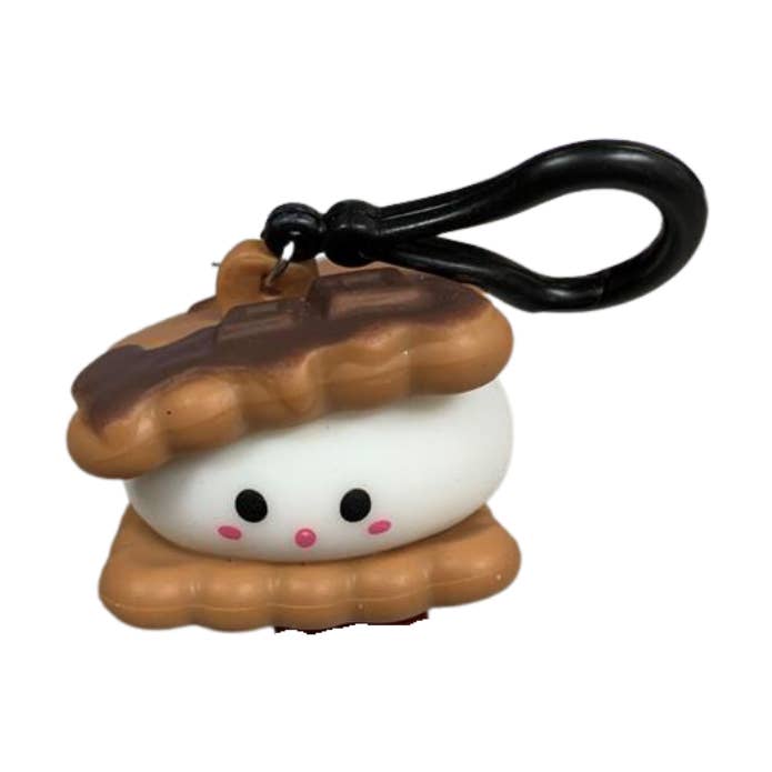 Kalan - Vente Porte-clés – unisexe - Porte-clés Squishy S'mores0