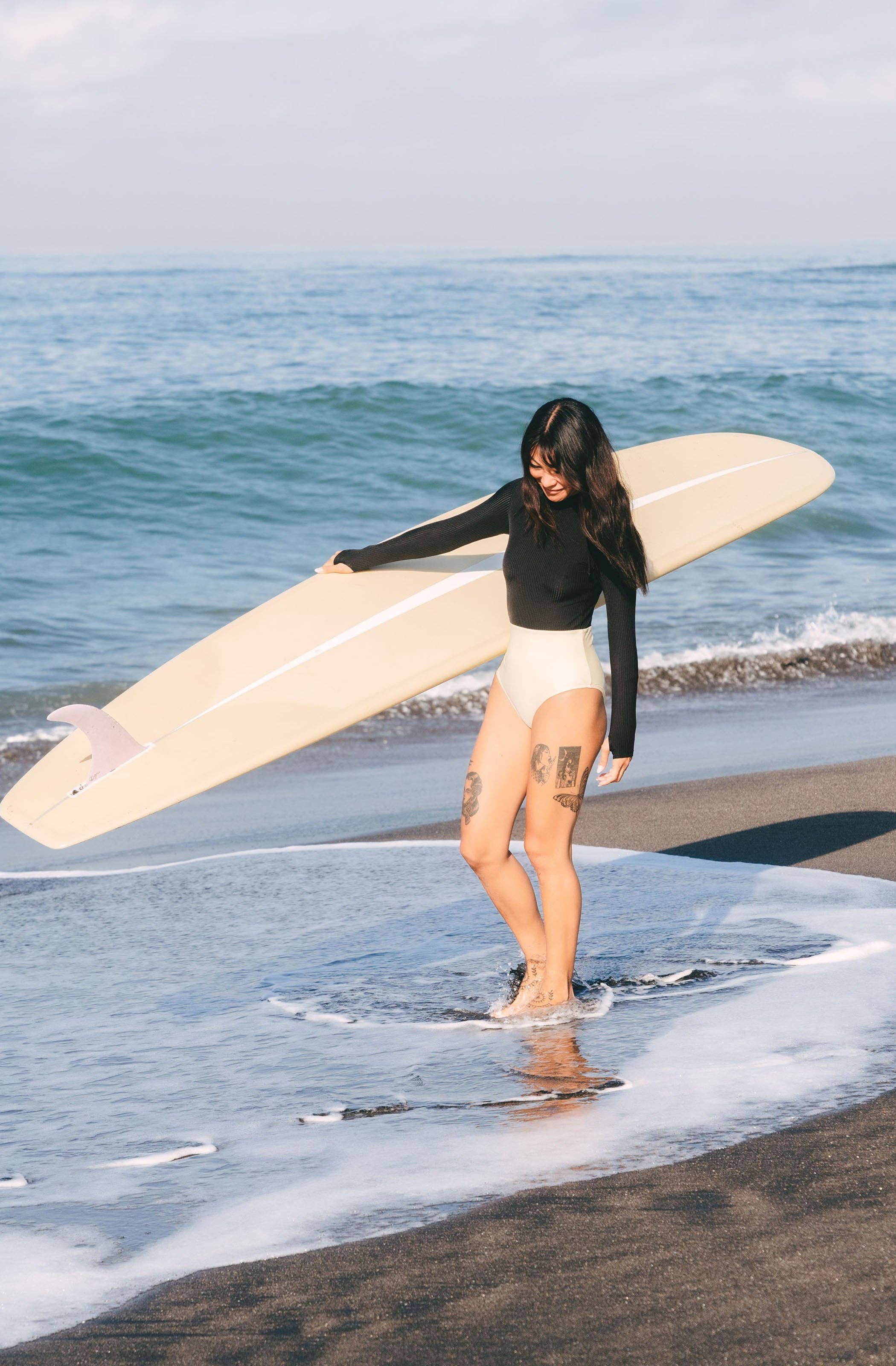 Night Salt Sumatra Surf Suit Night/Salt Eco Rib for wholesale on Faire11