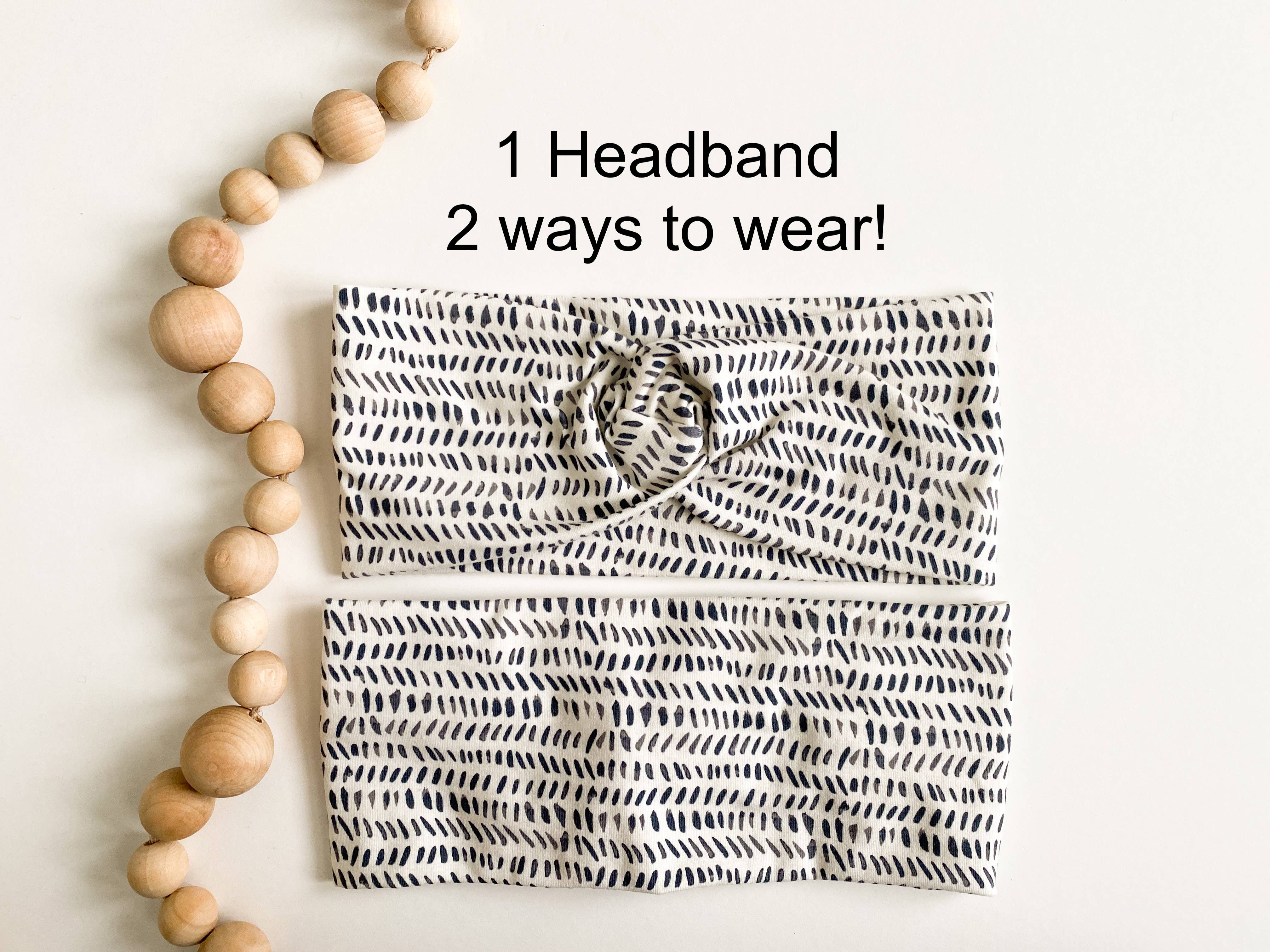 Macie & Me - Wholesale Fashion Headband - Baby - Bright Floral Twist Headband1