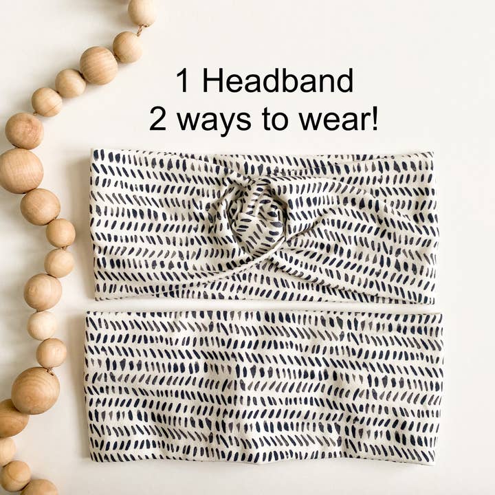 Macie & Me - Wholesale Fashion Headband - Baby - Bright Floral Twist Headband1