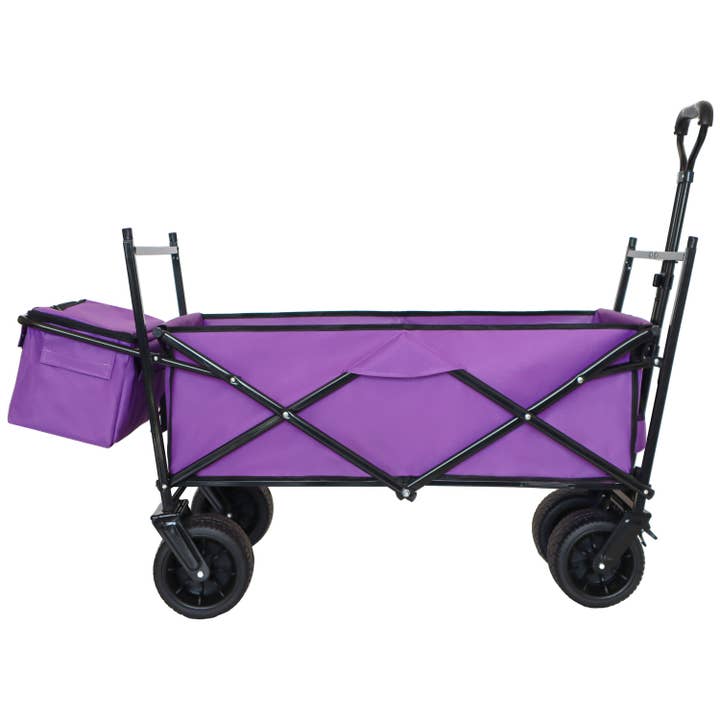 39F Inc. - Wholesale Shopping Cart - 480lbs Foldable Wagon with Canopy & All-Terrain Wheels9