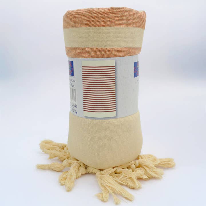 Le comptoir de la plage - Wholesale Beach Towel - Fouta with a sponge lining 90x160 340g/m² - Fidji2