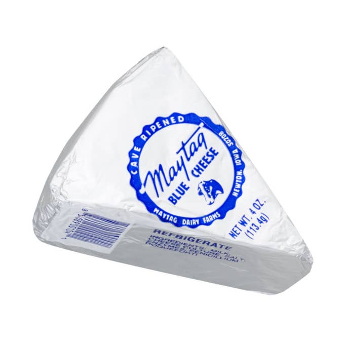 Maytag Bleu Cheese Wedge for wholesale by Keystone Cheese