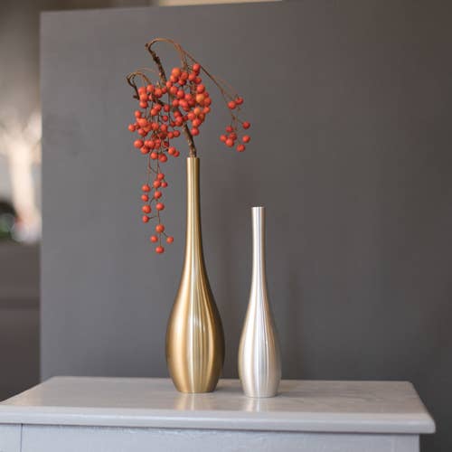 NOUSAKU - Wholesale Vase - Sorori Flower Vase | Handmade with brass