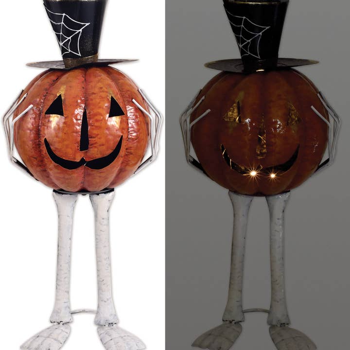 Sculpture de citrouille solaire J-Quellin - 17398 pour la vente par Sunset Vista Designs