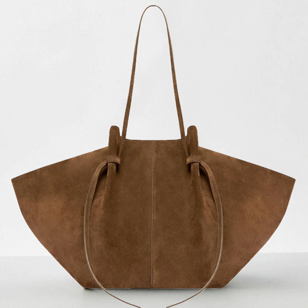 ACCITY - Wholesale Tote Bag - Women's - Vintage Suede Shoulder Tote Bag, Minimal Style_CWAB53950