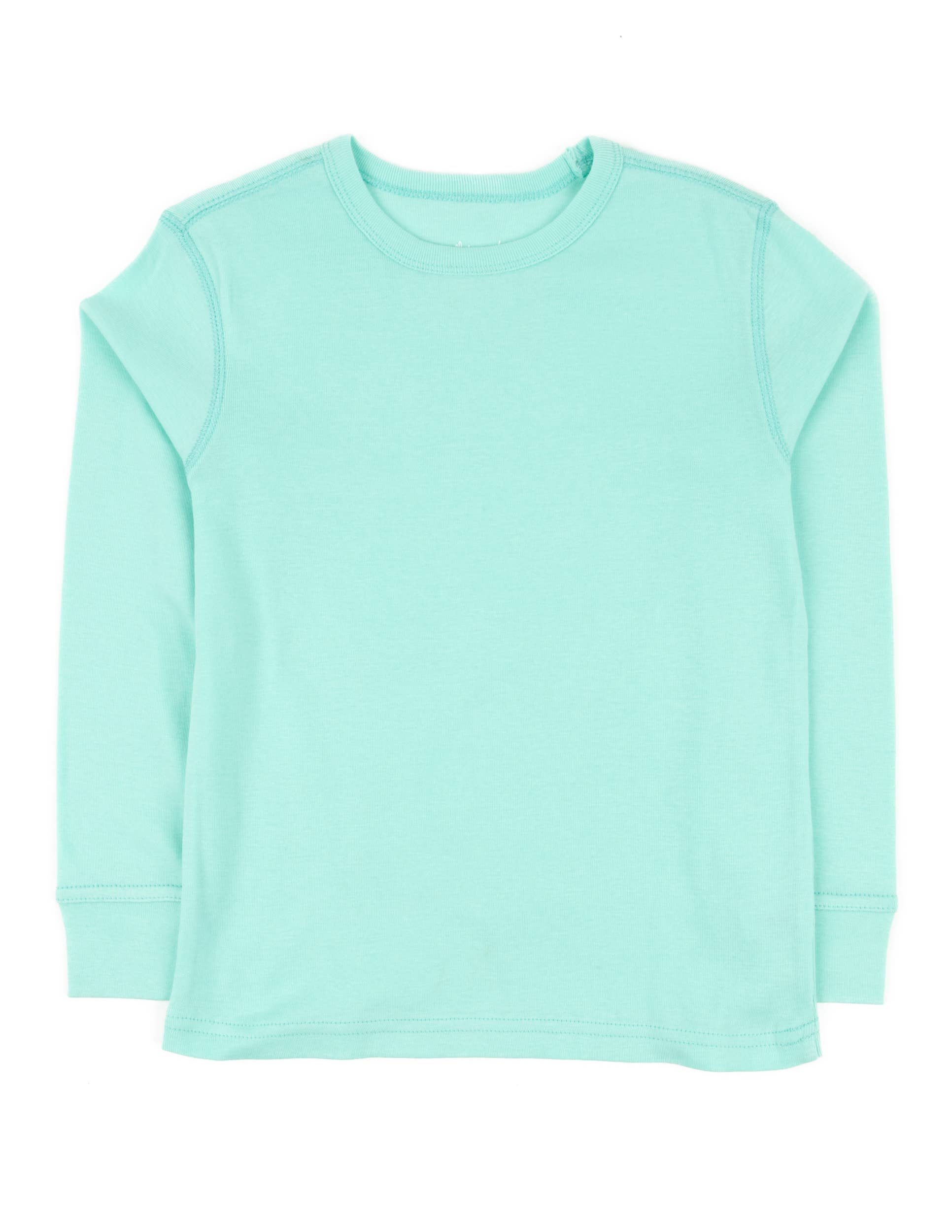 Leveret Pajamas – wholesale T-shirt – Kids – Kids Long Sleeve Cotton T-Shirt Basics Back to School Kids