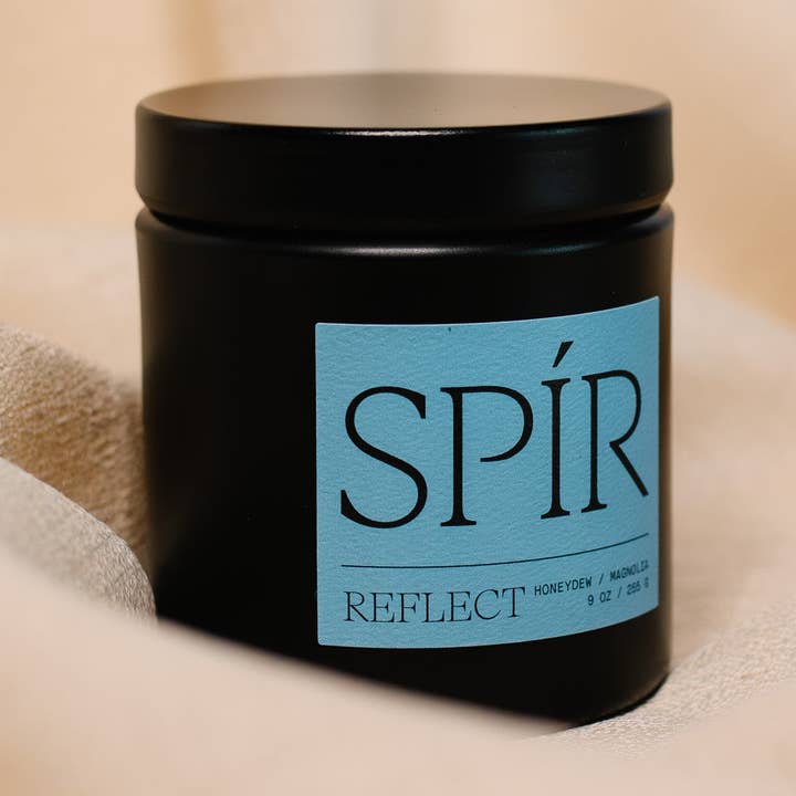 Reflect – 9 oz Candle for wholesale by Spír Candle Co.