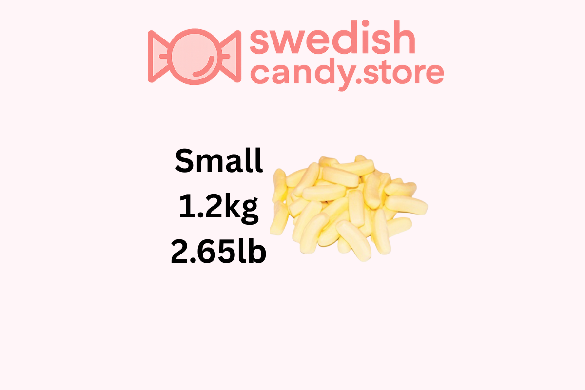 Swedish Candy.Store - Swedish Candy – wholesale Gummy – Svenskt godis-skum banan0