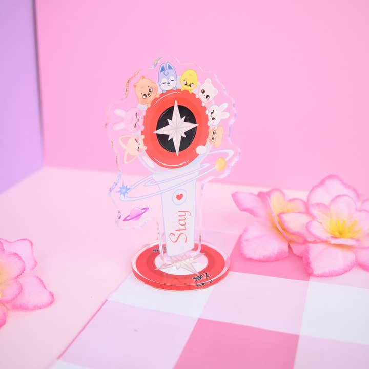 Kawineko – wholesale Dekorativ statyett – Akrylställ Stay Stray Kids ljusstav skzoo kpop7