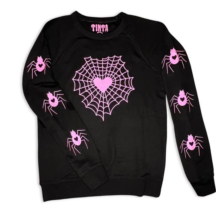 Tinta - Wholesale Graphic Sweatshirt - Women's - Unisex Heartweb Raglan Pullover0