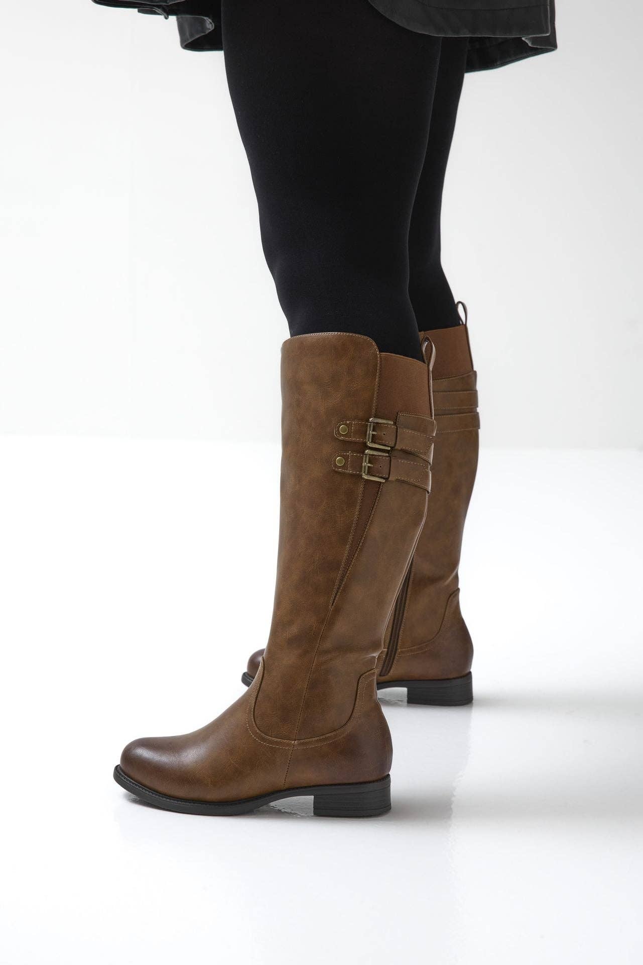 Gabylou - Wholesale Boots - Women's - XL boots for wide calves - Banana model10