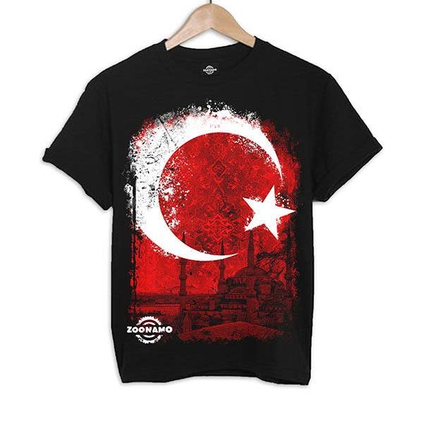 T-shirt Turkije klassiek voor wholesale door ZOONAMO