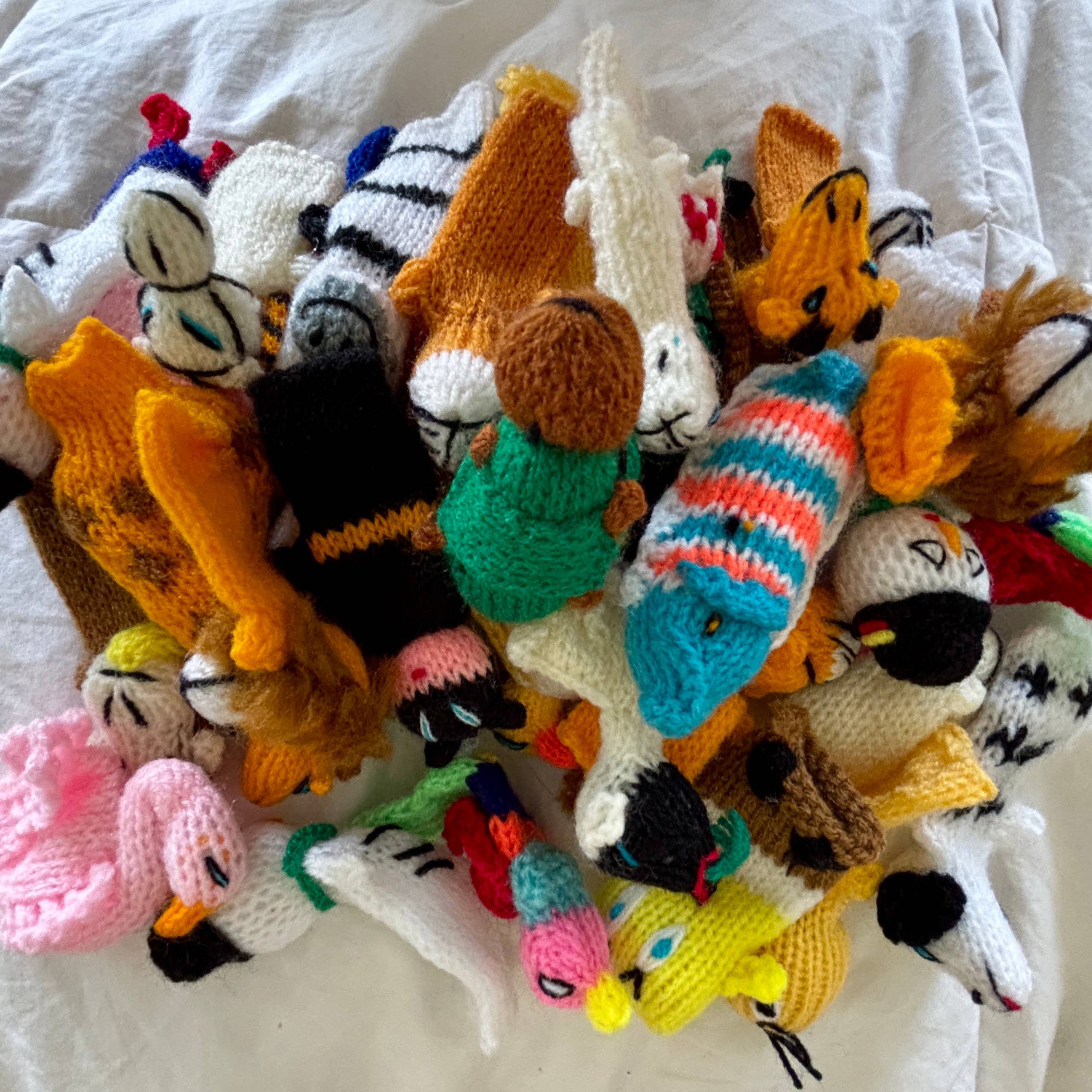 Zoe Artcrafts Corp. - Wholesale Finger Puppet - Kids & Baby - Baby Finger Puppets, Hand knitted, Assorted figurines kids5