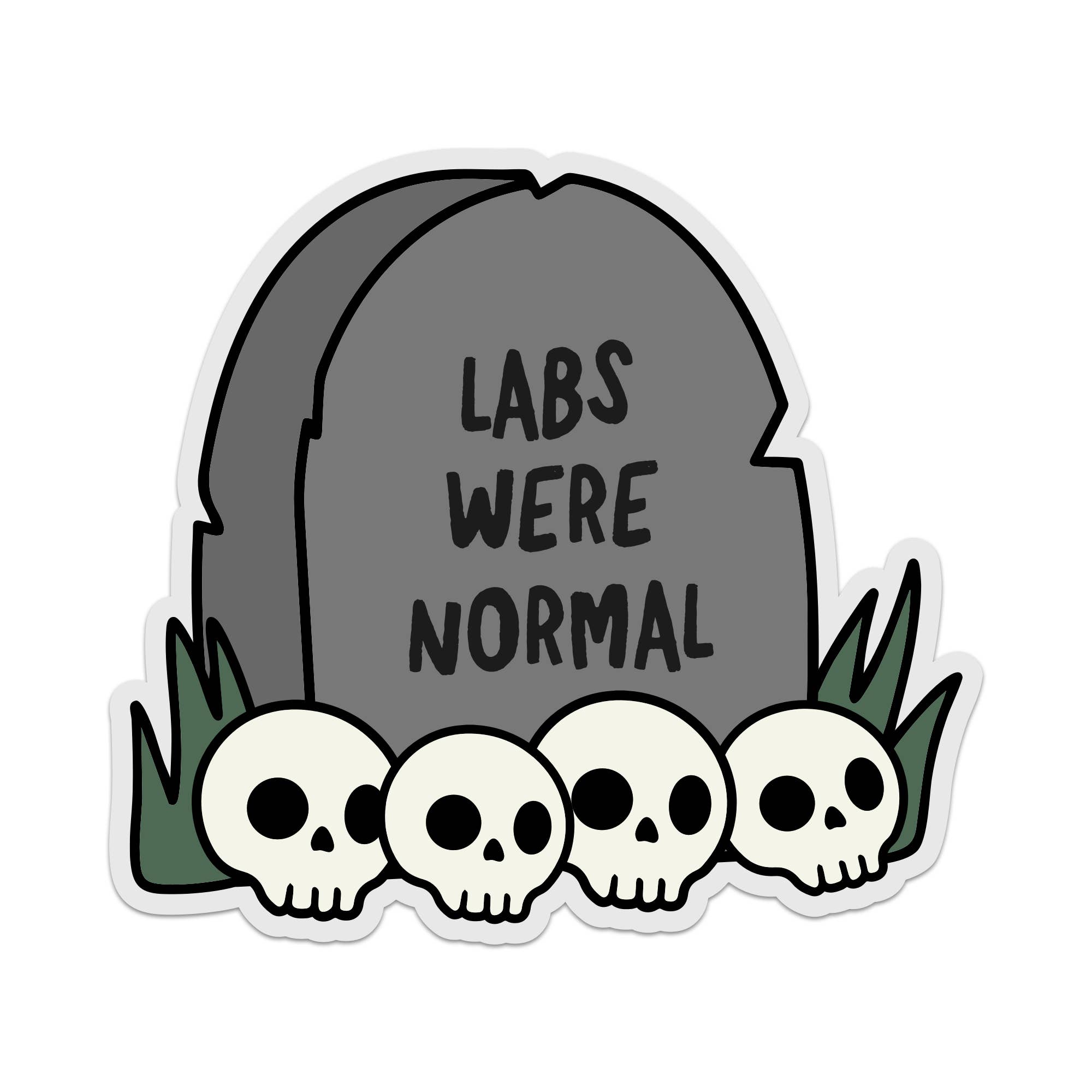 Mouthy Broad - Wholesale Sticker - Labs Were Normal Vinyl Sticker