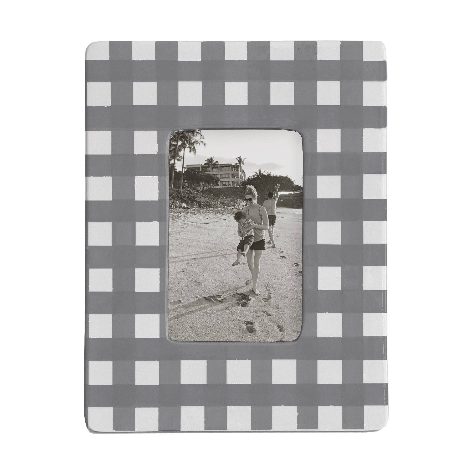 Lo Home | Ruby Clay - Wholesale Picture Frame - Gingham Photo Frame8