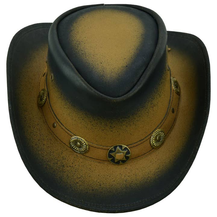 Lesa collection inc - Wholesale Cowboy Hat - Kids - Lesa collection Kids Leather hat for Cowboy Cowgirl Outback