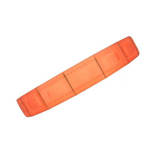 Fransk Boxed Pandebånd m/Guld Striber (i Orange og Gul) 527 for engroshandel hos CARAVAN J NAHON IMPORT