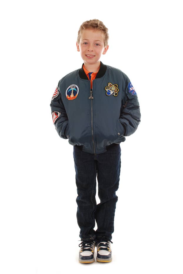 Up And Away - Wholesale Jacket - Kids - Space Shuttle Jacket - Blue3