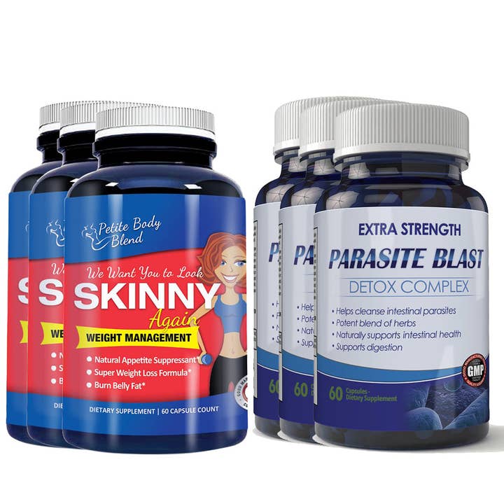 Totally Products - Wholesale Oral supplement/vitamin - Skinny Again and Parasite Blast Combo Pack1