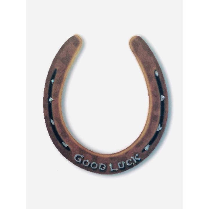 Studio Daedre - Wholesale Everyday Greeting Card - Lucky Horse Shoe - Loose Card