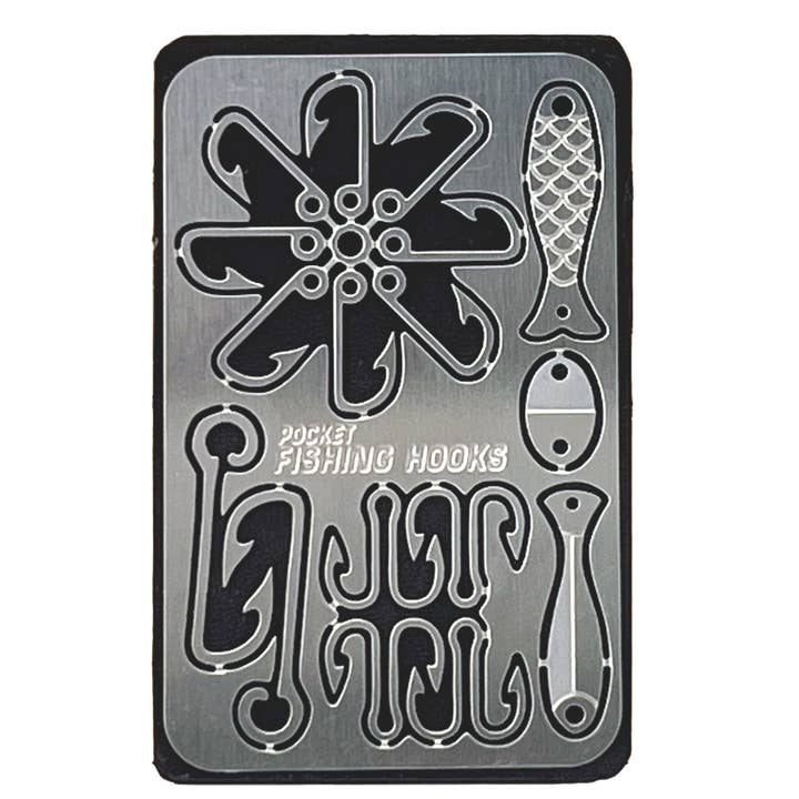 Lucky Jack - Wholesale Handy Tool - Fishing Hooks - Adventure Card