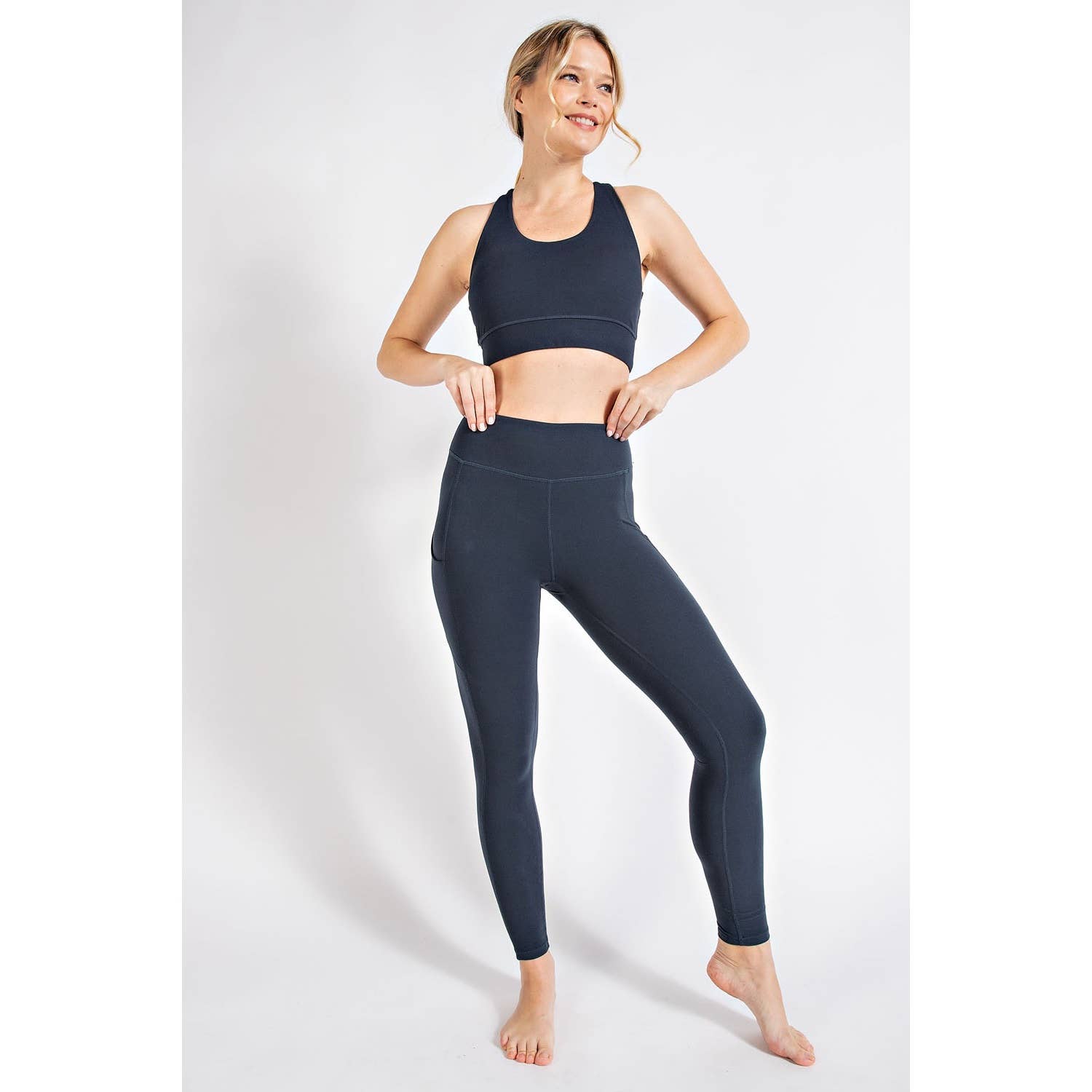 Rae Mode - Wholesale Athletic/Lounge Leggings - Women's - BUTTER BASIC LEGGING WITH POCKETS64