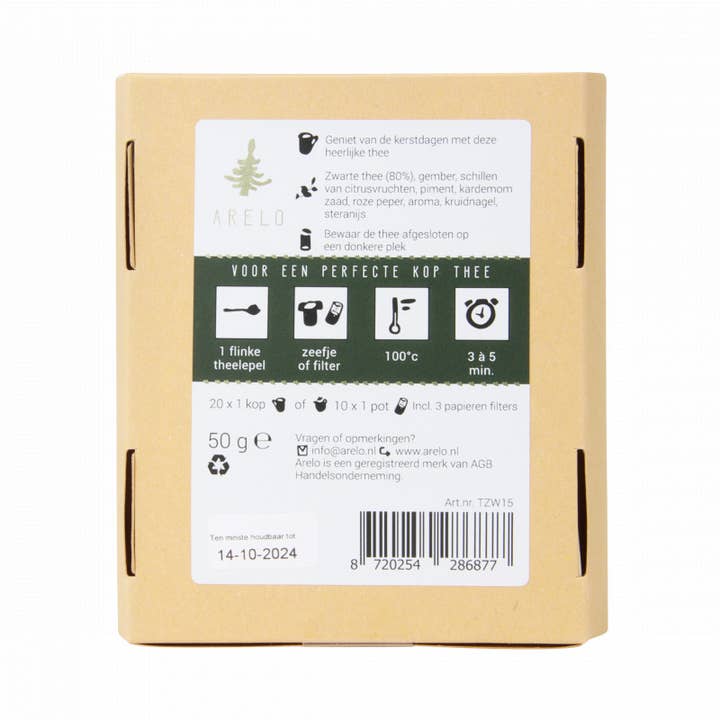 ARELO - Wholesale Loose Tea - Christmas tea1