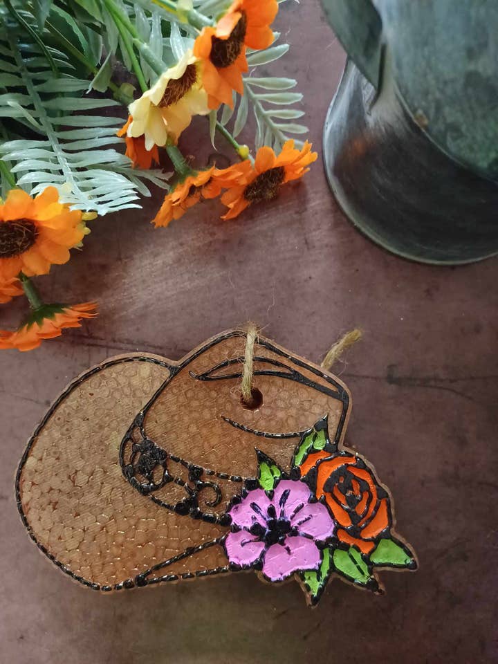 Cowgirl Hat Freshie for engroshandel hos Southern Scents Fragrances, Inc.