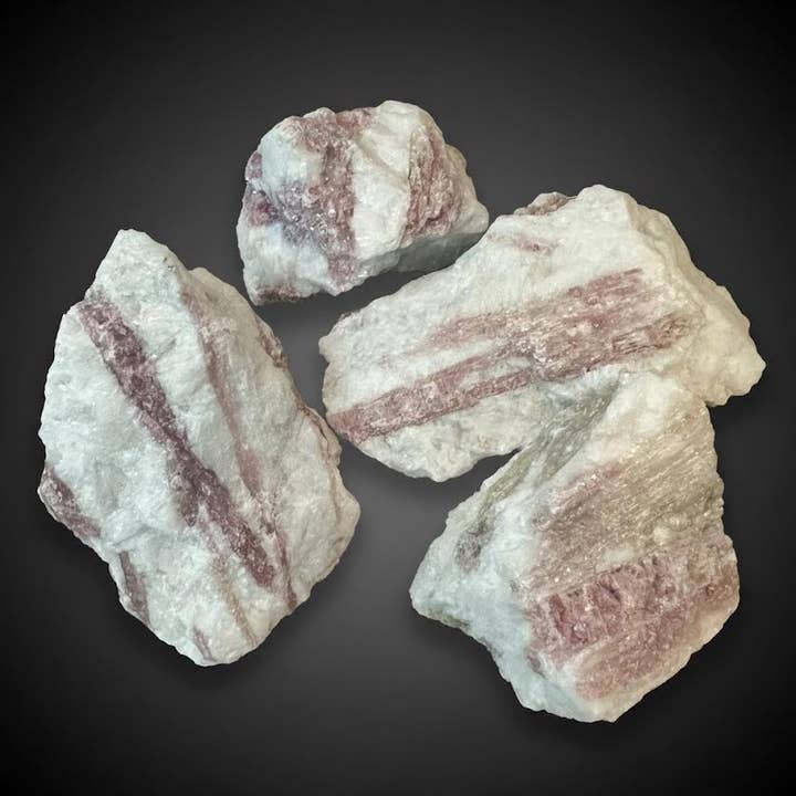 Raw Pink Tourmaline Chunk one piece for wholesale by Crystal Deal· Wholesale Crystals & Gifts