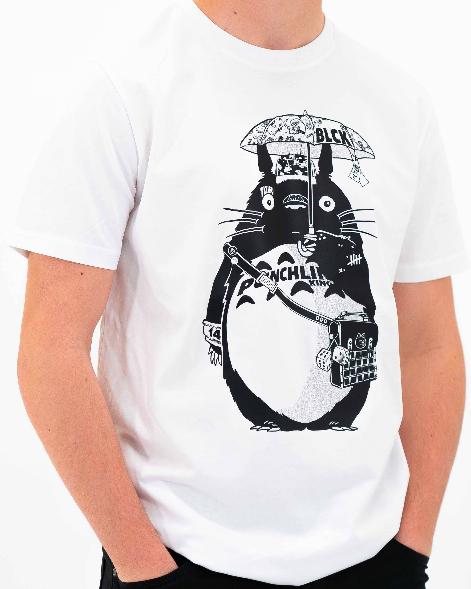 Grafitee - Wholesale T-shirt met print - Heren - Street Totoro T-shirt - Totoro Tattoo grafisch T-shirt4