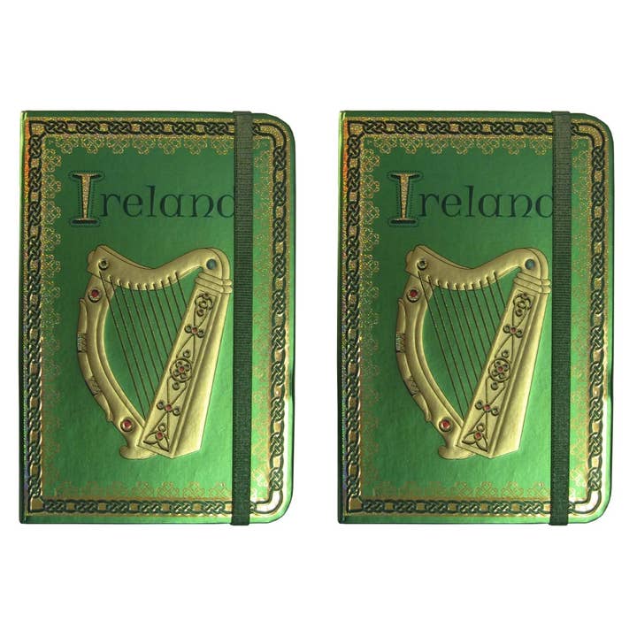 Cuadernos Verdes de Arpa Irlandesa para venta al por mayor de Dublin Gift Company